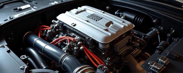 Motor de alto rendimiento con componentes afinados